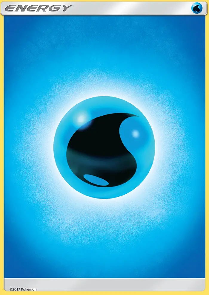 Water Energy, Pokémon card