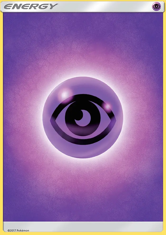 Psychic Energy, Pokémon card
