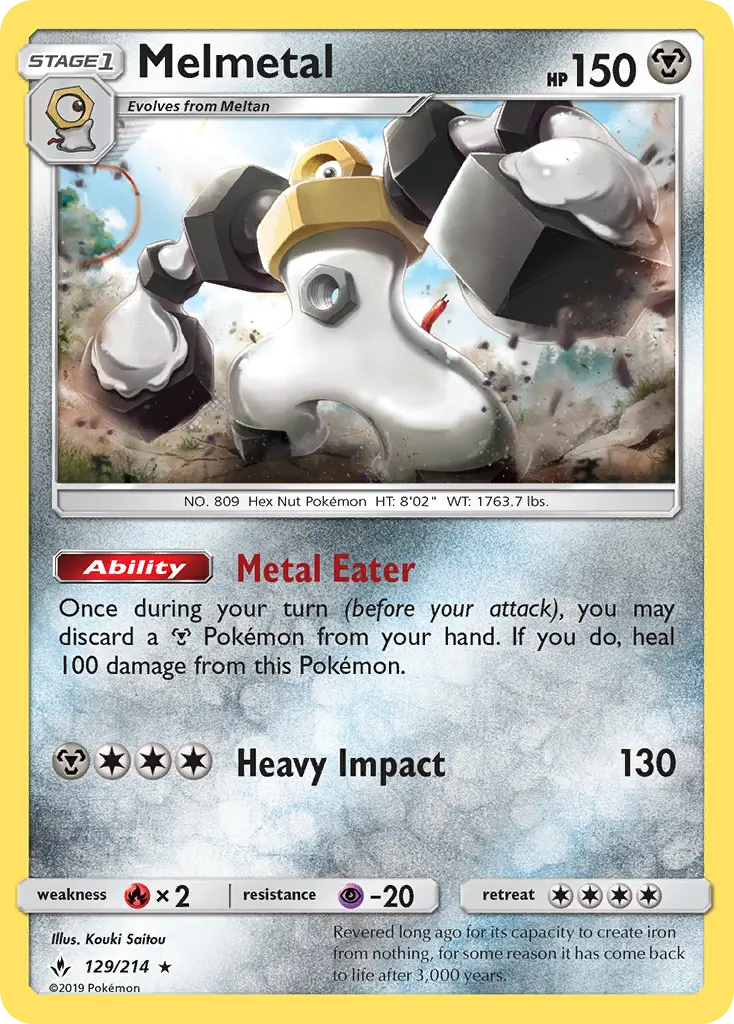 Melmetal, Pokémon card