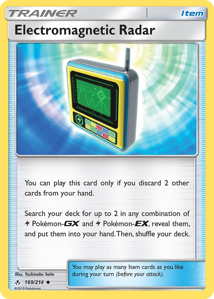 Electromagnetic Radar, Pokémon card