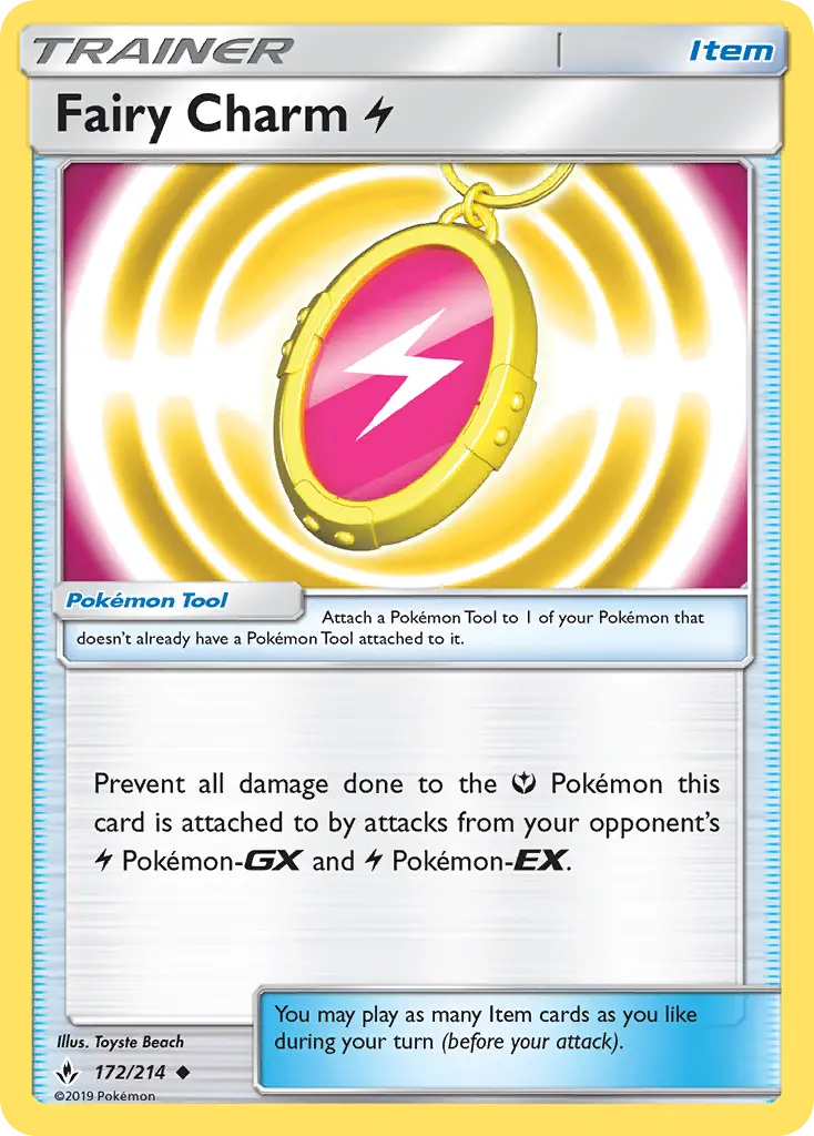 Fairy Charm Lightning, Pokémon card