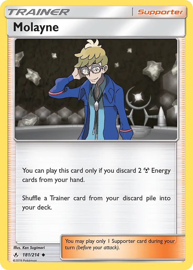 Molayne, Pokémon card