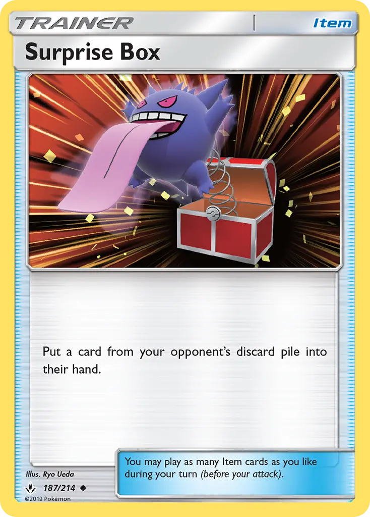 Surprise Box, Pokémon card