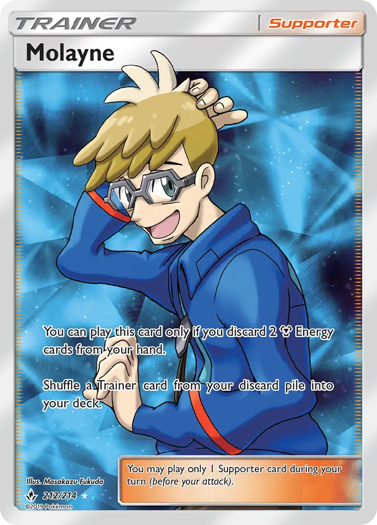Molayne, Pokémon card