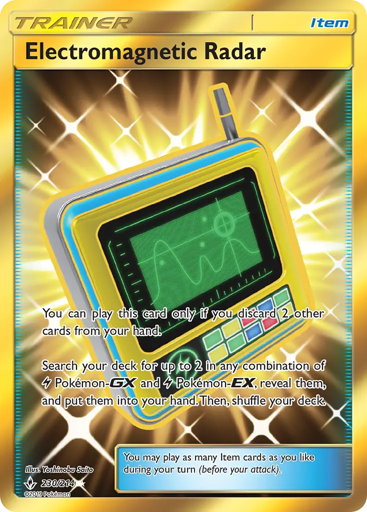 Electromagnetic Radar, Pokémon card
