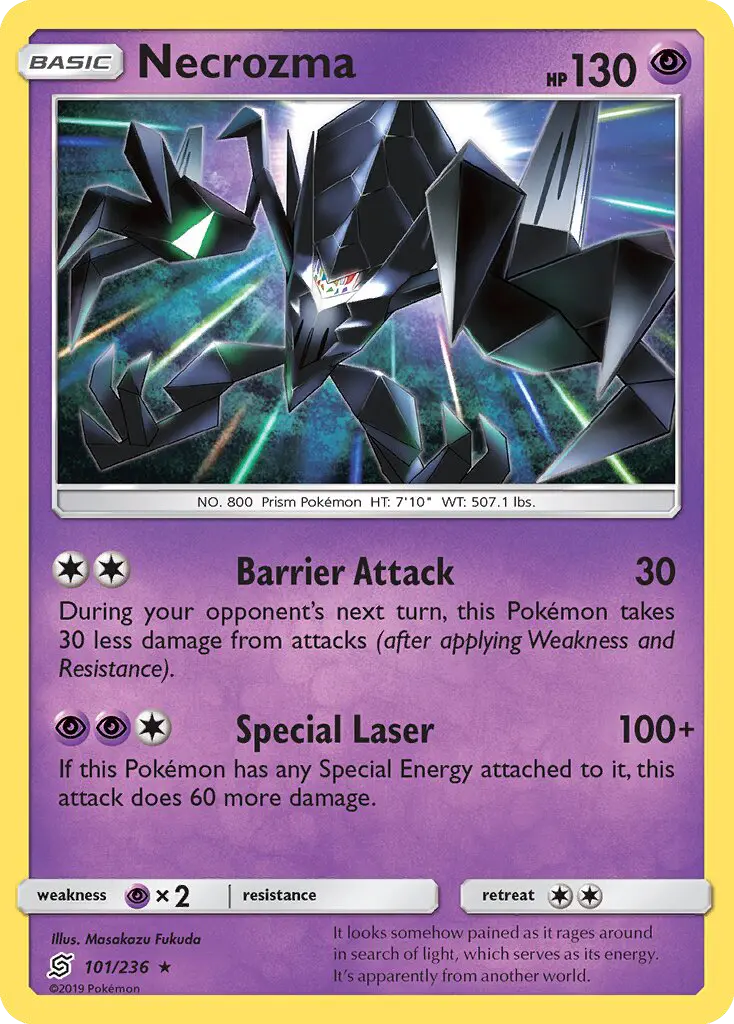 Necrozma, Pokémon card