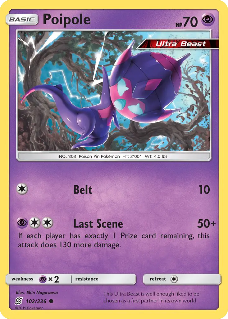 Poipole, Pokémon card