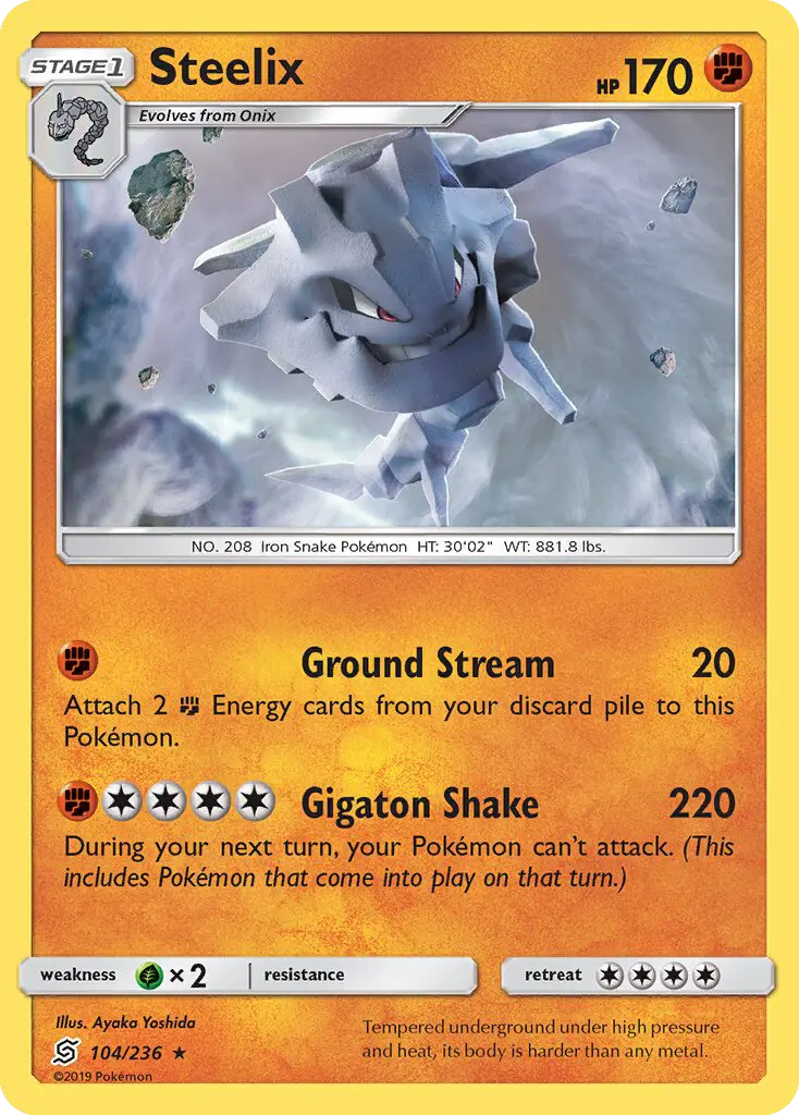 Steelix, Pokémon card