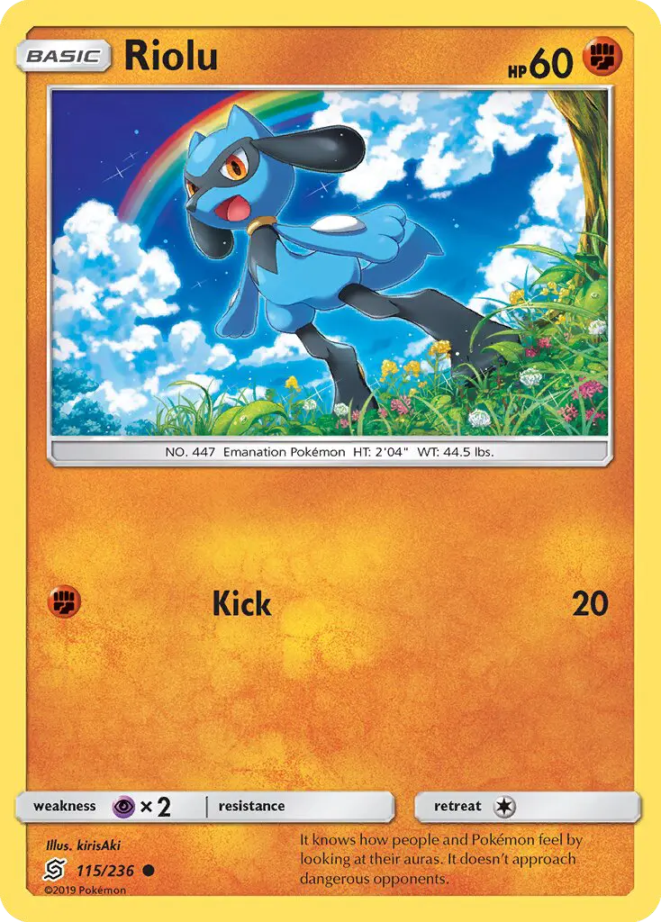 Riolu, Pokémon card