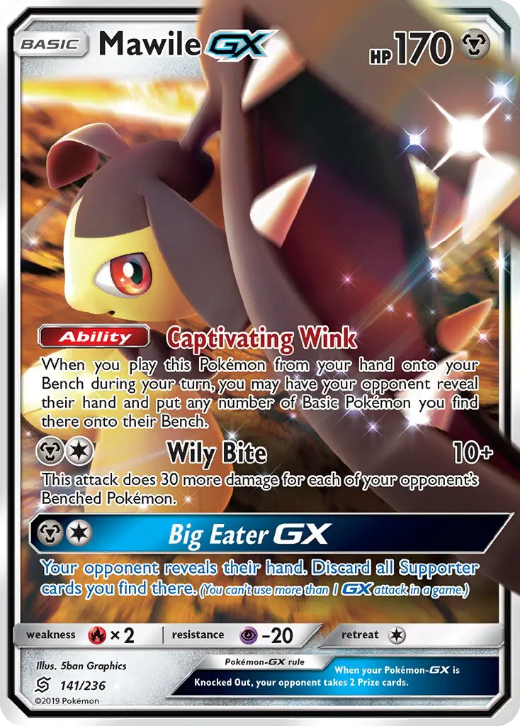 Mawile GX, Pokémon card