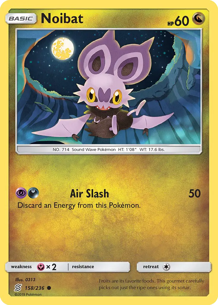 Noibat, Pokémon card