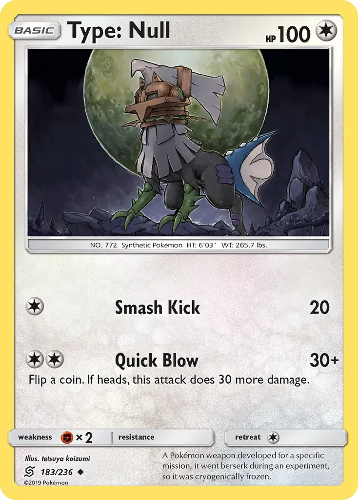 Type: Null, Pokémon card