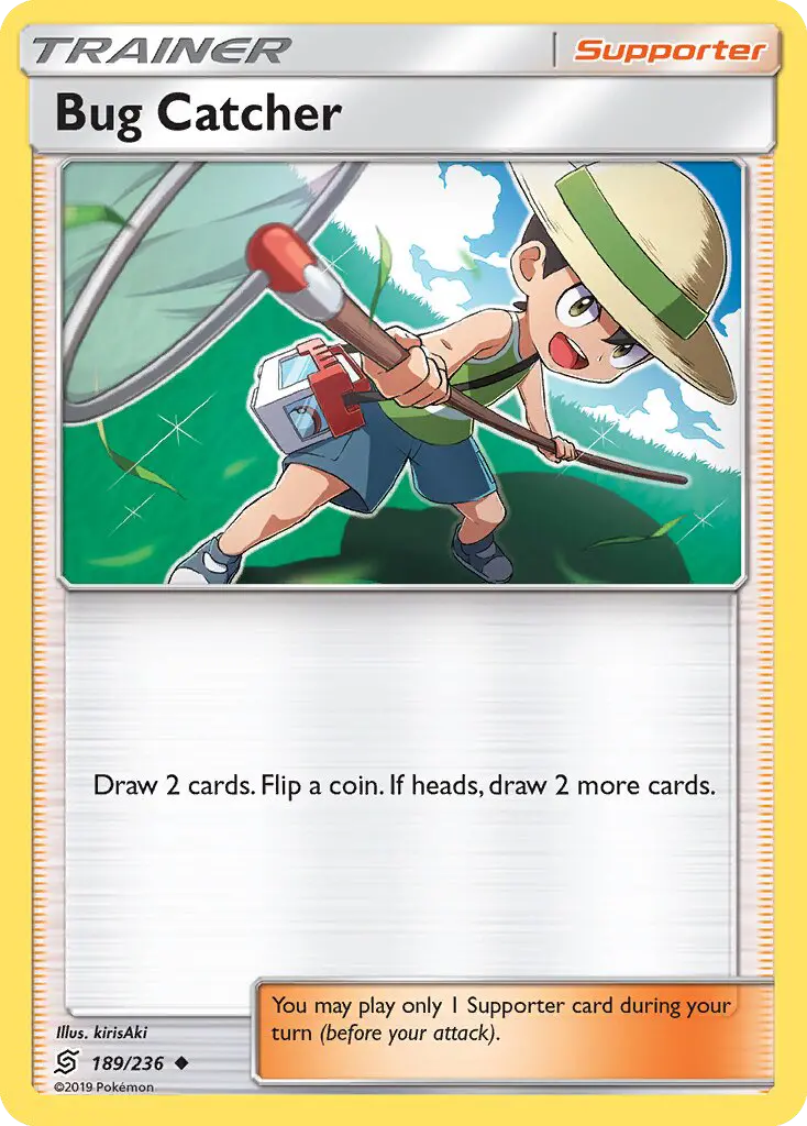 Bug Catcher, Pokémon card