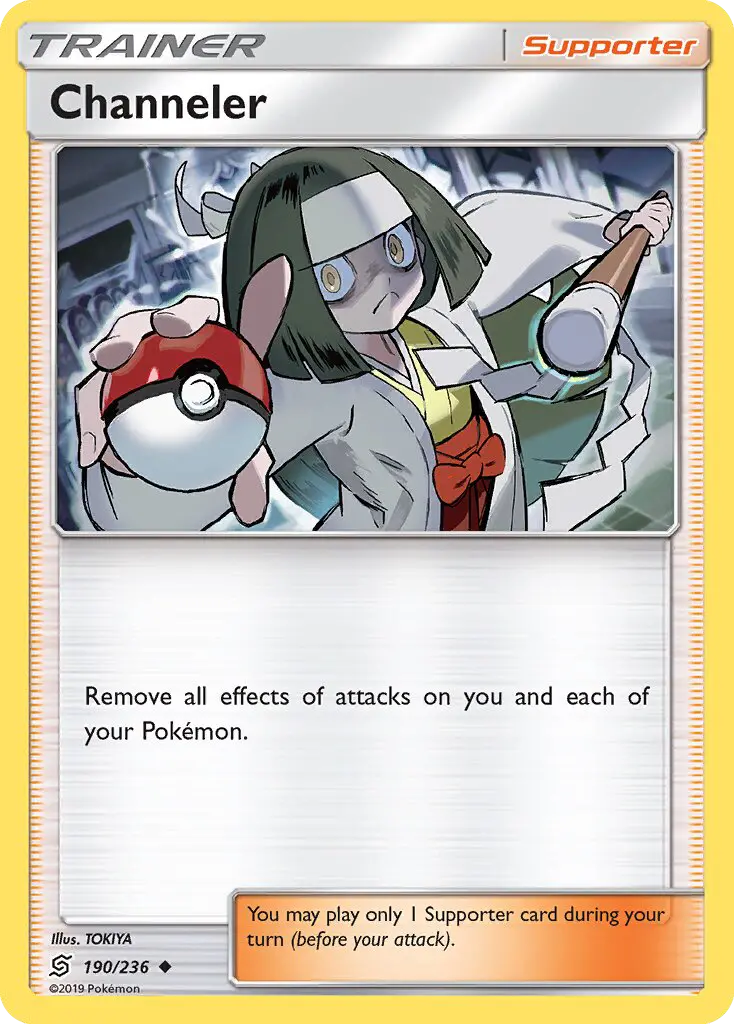Channeler, Pokémon card