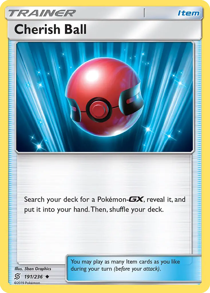 Cherish Ball, Pokémon card