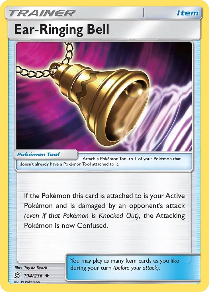 Ear-Ringing Bell, Pokémon card