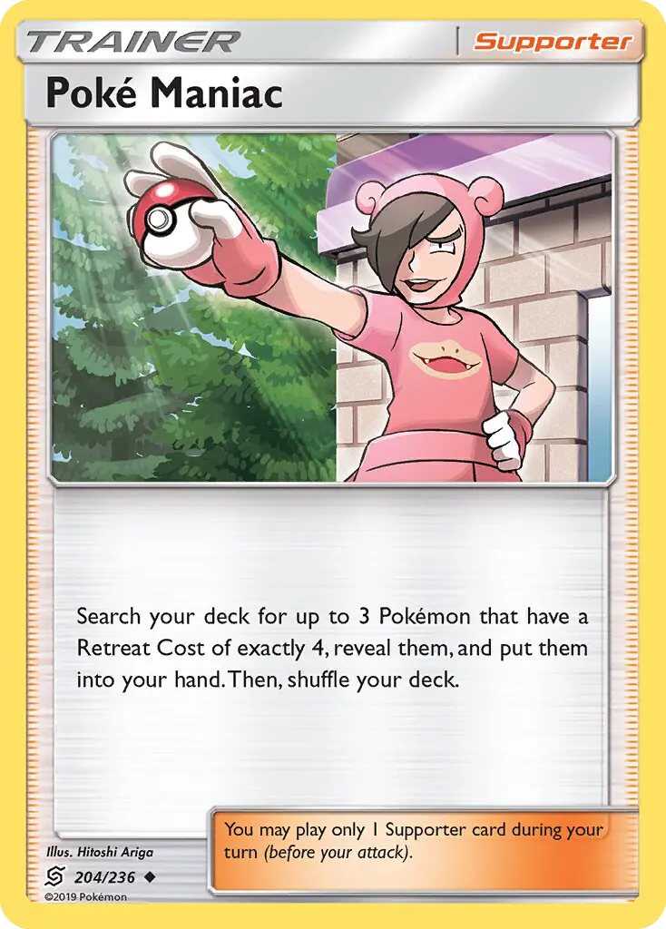 Poké Maniac, Pokémon card