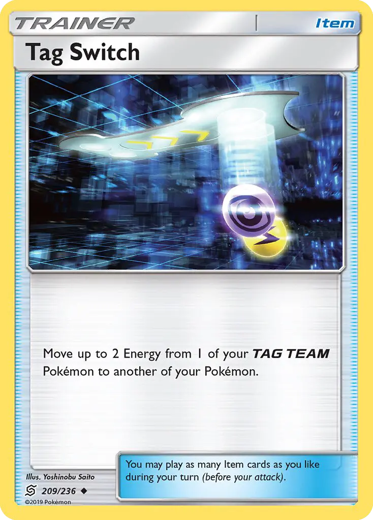 Tag Switch, Pokémon card