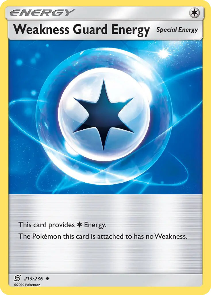 Weakness Guard Energy, Pokémon card