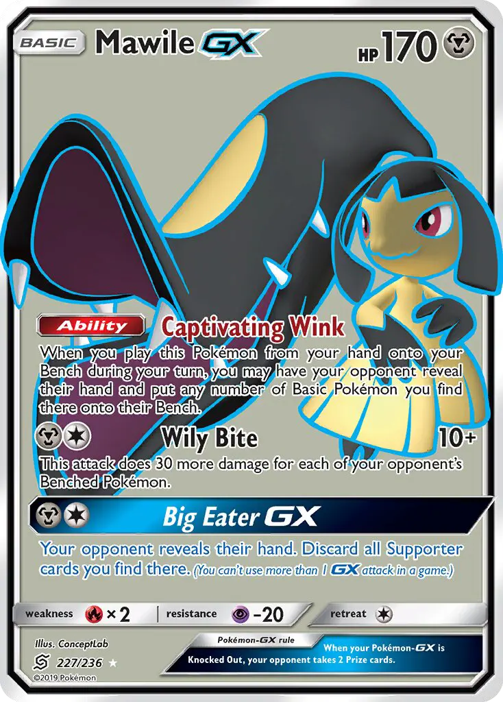 Mawile GX, Pokémon card