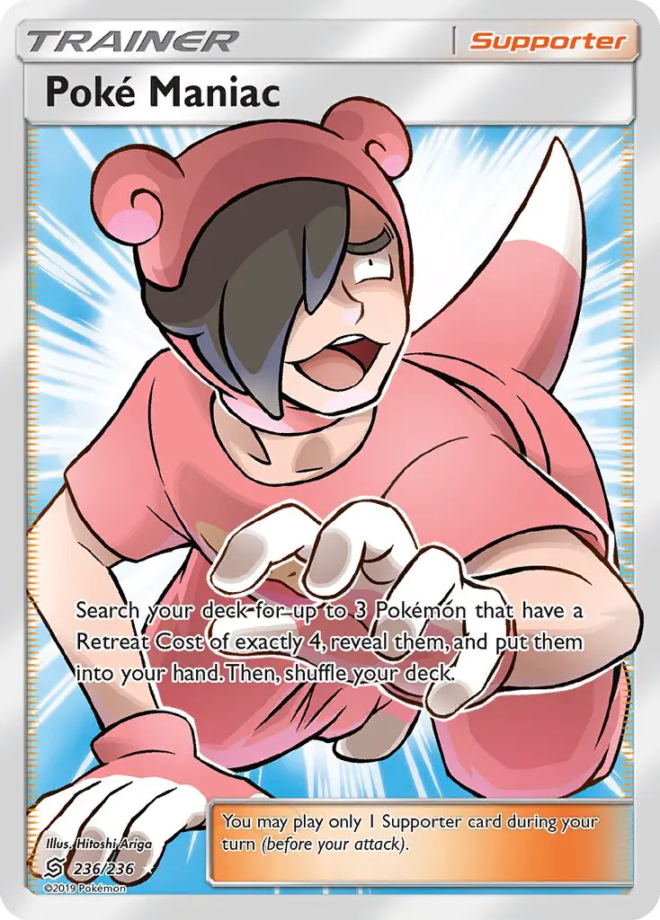 Poké Maniac, Pokémon card