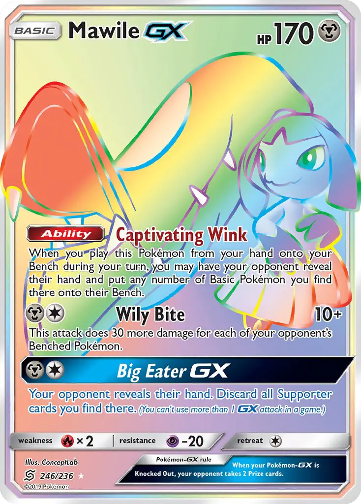 Mawile GX, Pokémon card