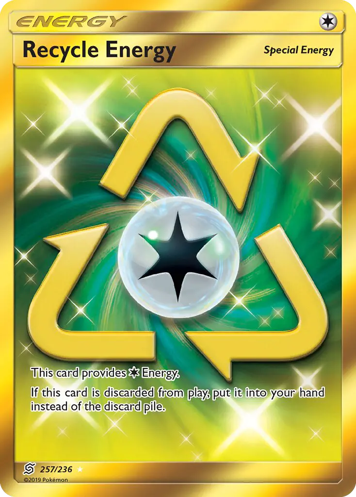 Recycle Energy, Pokémon card
