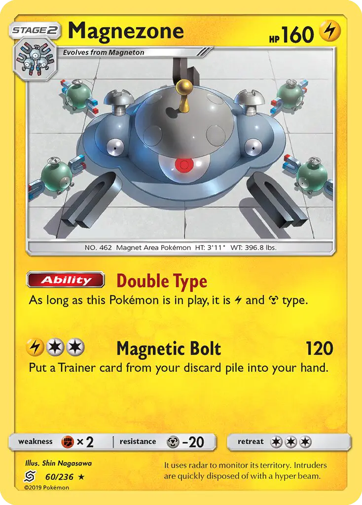 Magnezone, Pokémon card