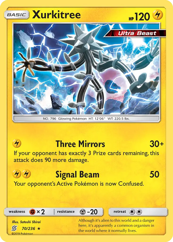 Xurkitree, Pokémon card