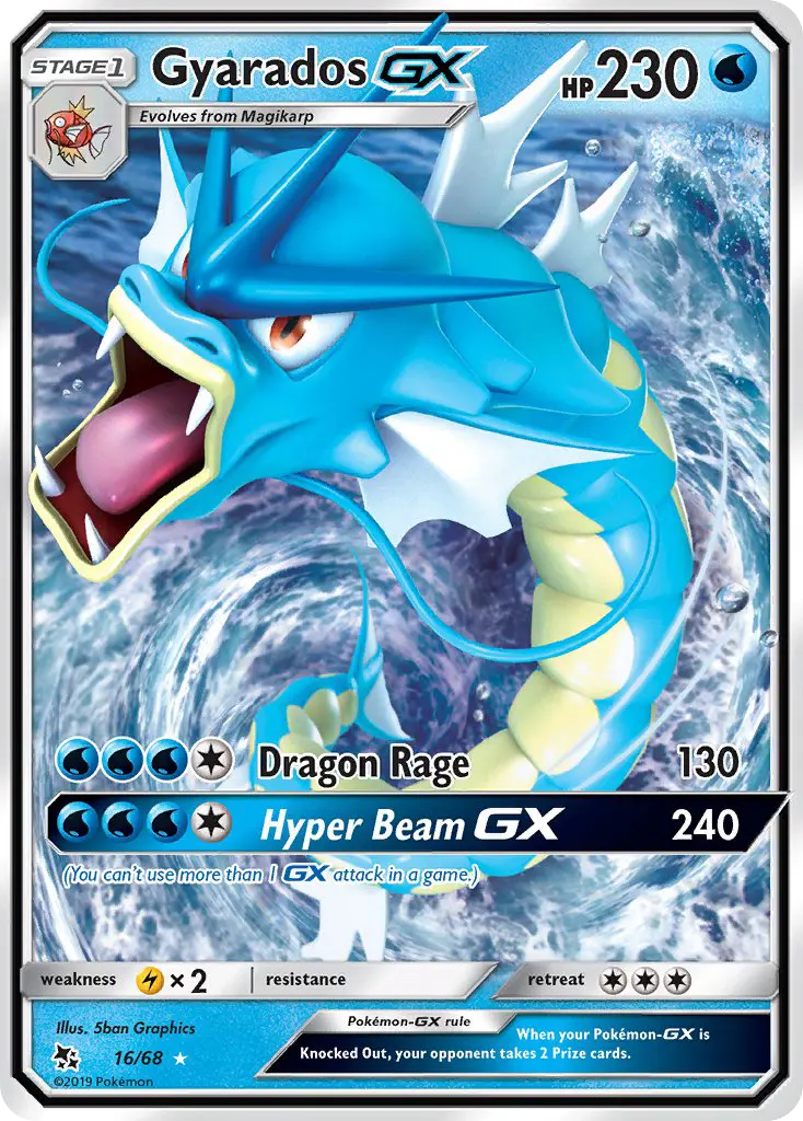 Gyarados GX, Pokémon card