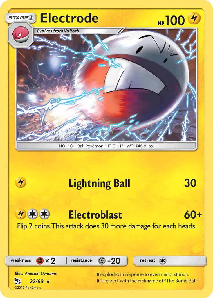 Electrode, Pokémon card