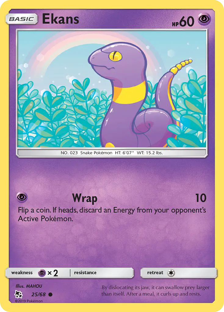 Ekans, Pokémon card