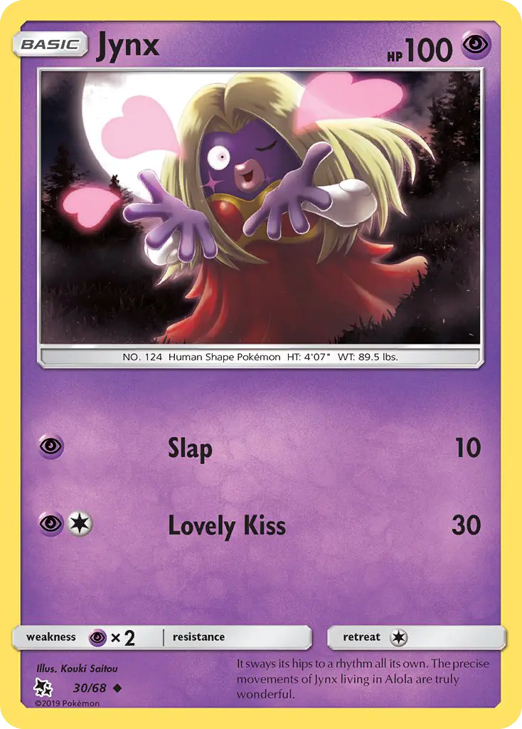 Jynx, Pokémon card