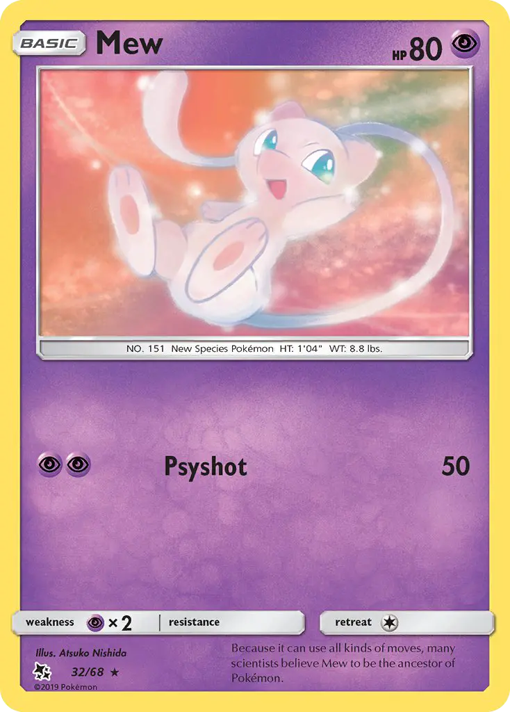 Mew, Pokémon card