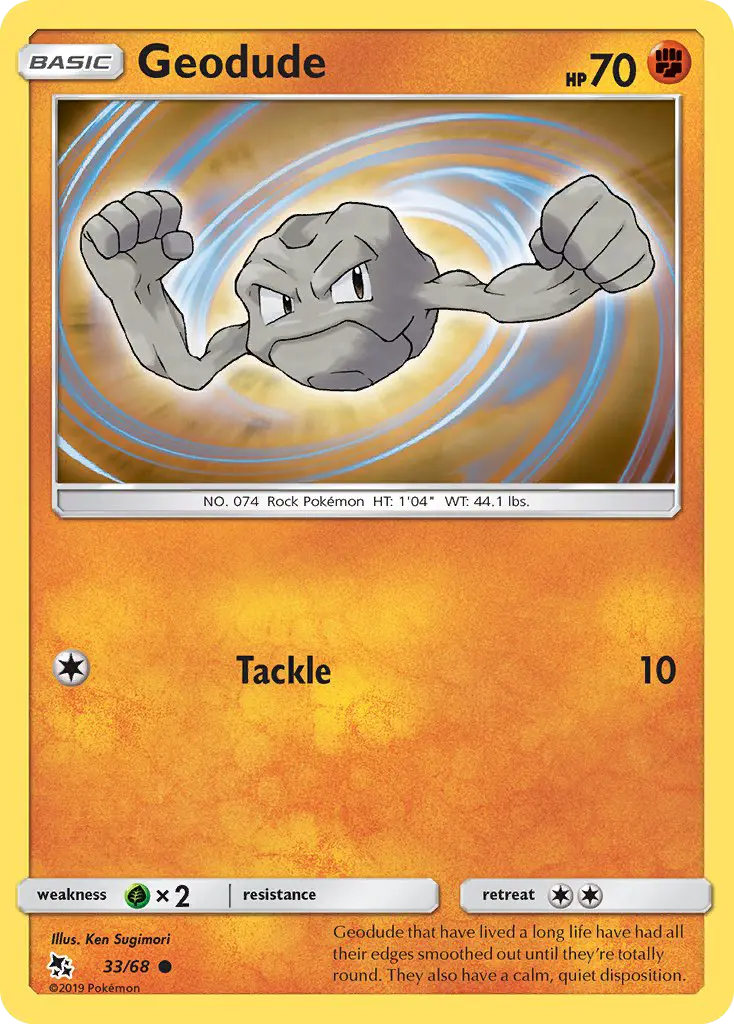 Geodude, Pokémon card