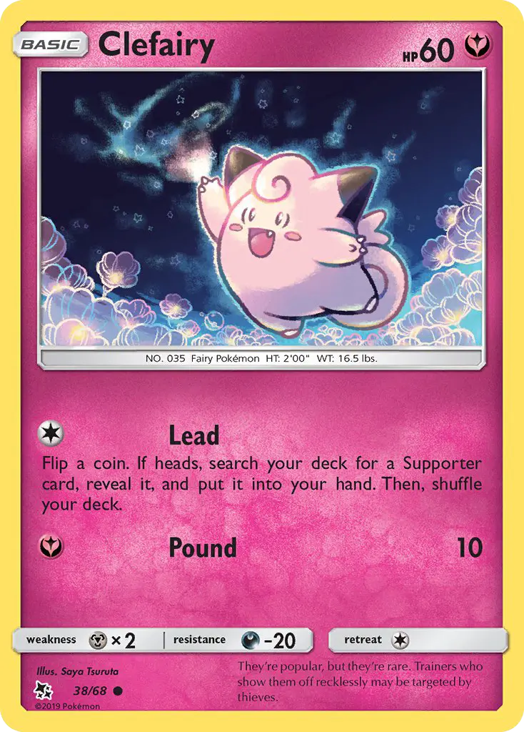 Clefairy, Pokémon card