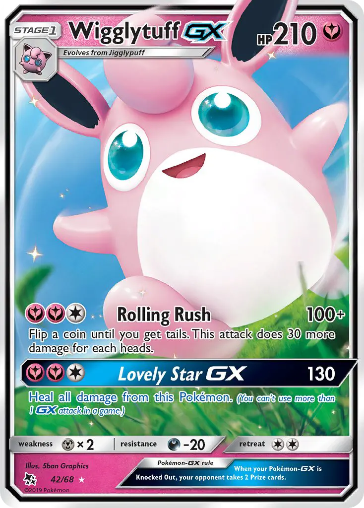 Wigglytuff GX, Pokémon card