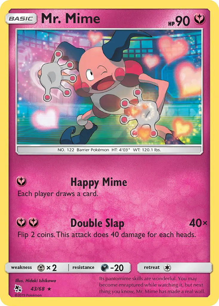 Mr. Mime, Pokémon card