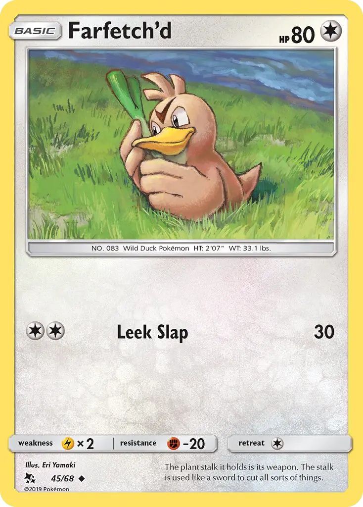 Farfetch’d, Pokémon card