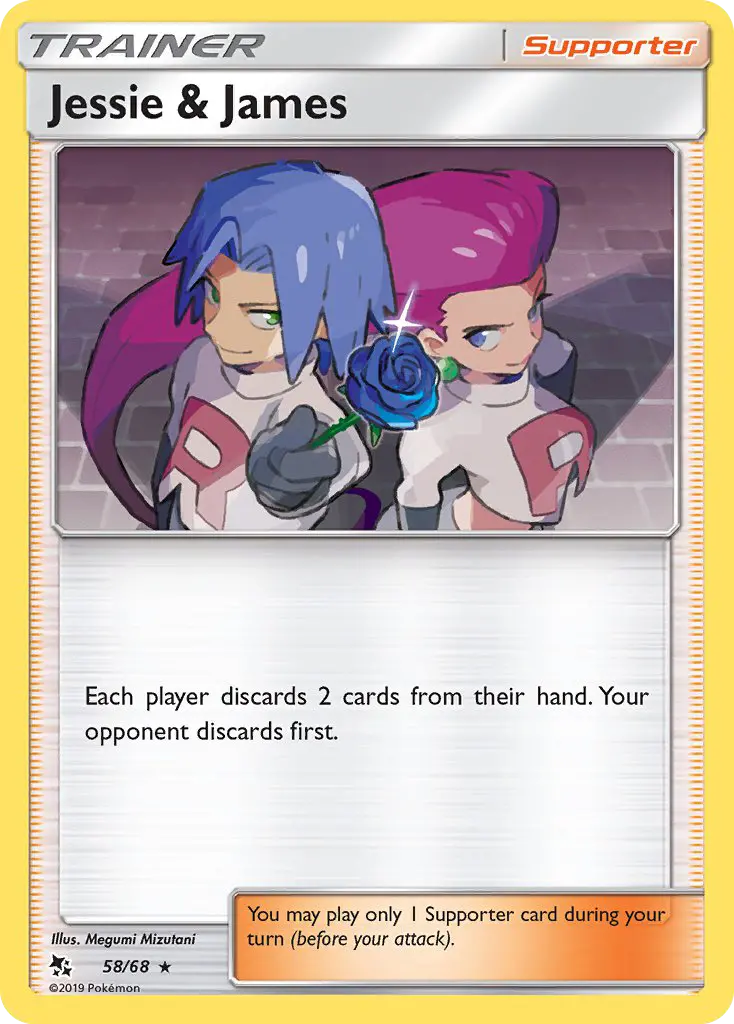 Jessie & James, Pokémon card