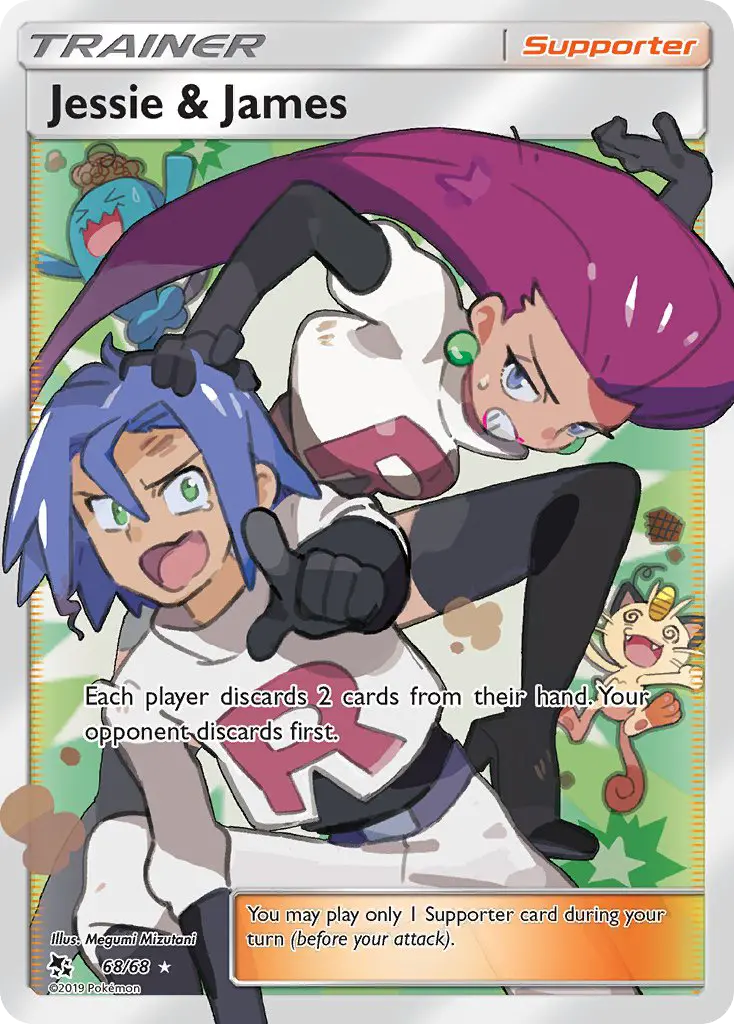 Jessie & James, Pokémon card