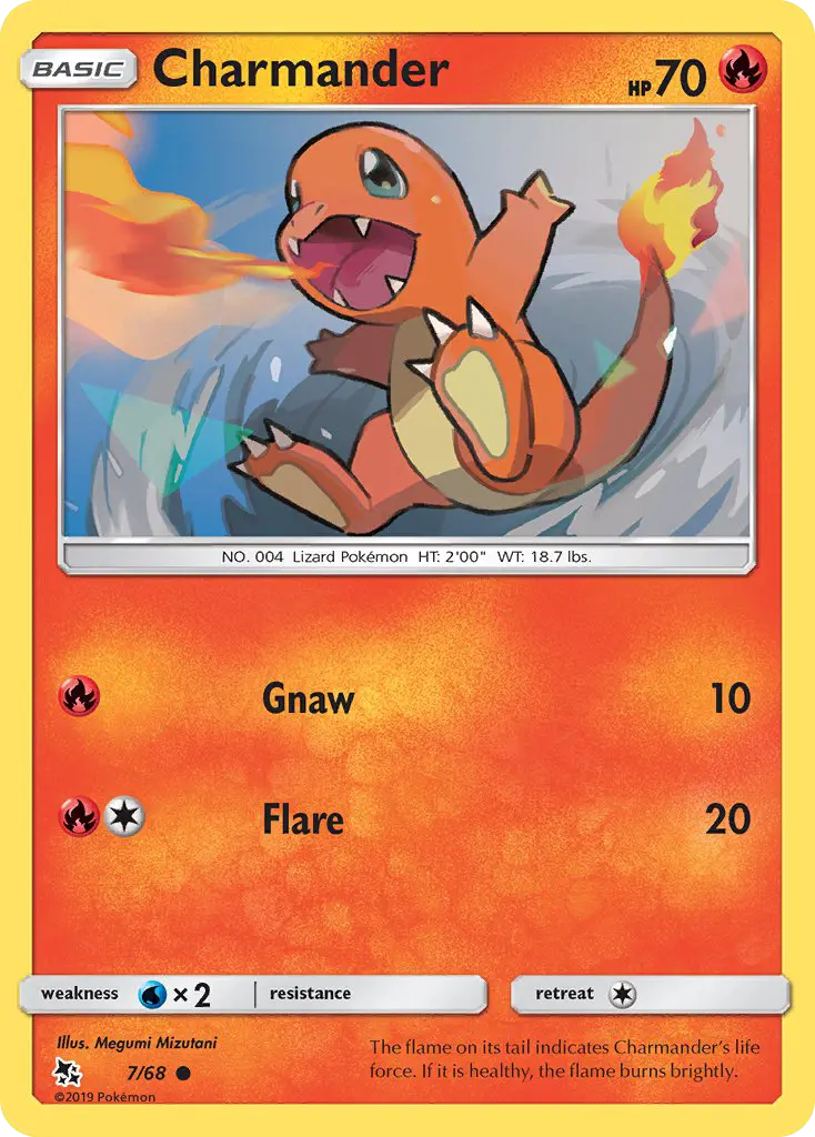 Charmander, Pokémon card