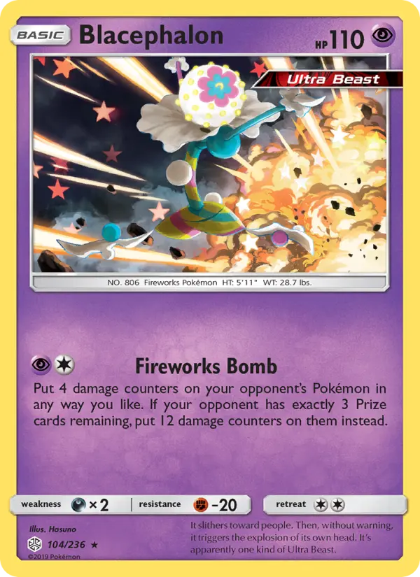Blacephalon, Pokémon card