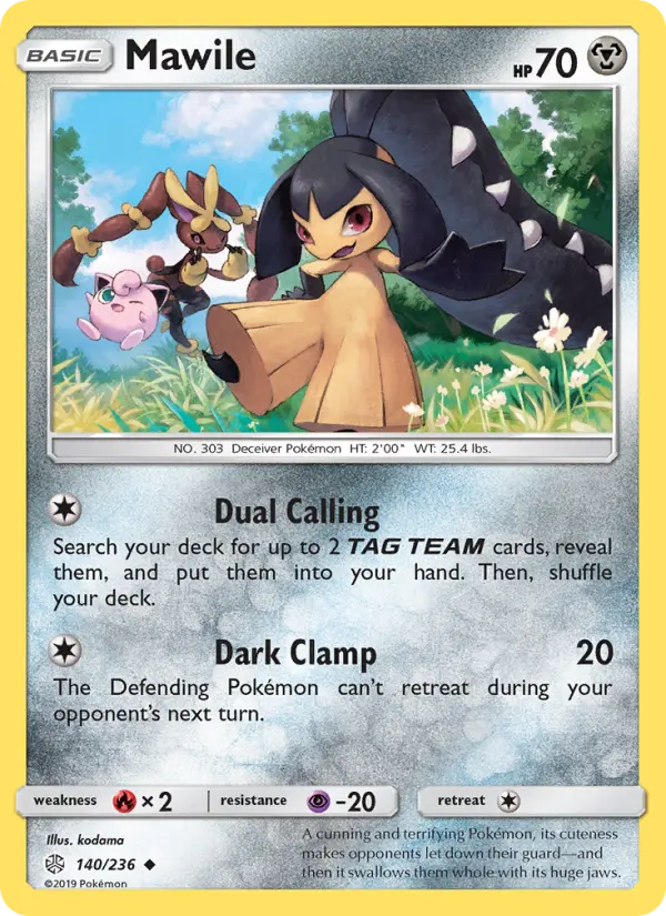 Mawile, Pokémon card