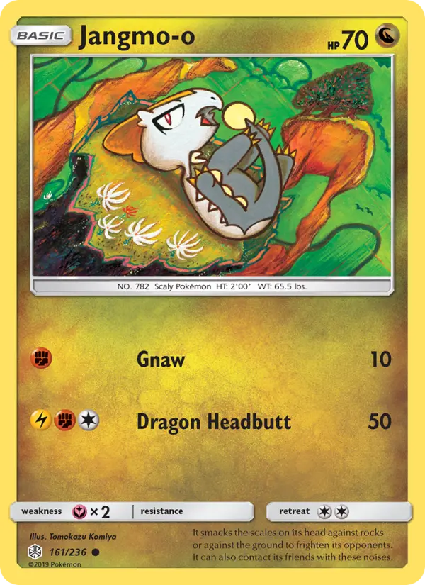 Jangmo-o, Pokémon card