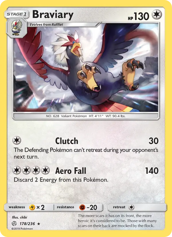 Braviary, Pokémon card