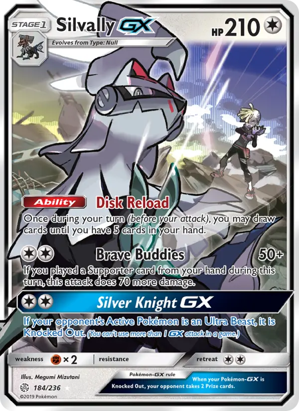 Silvally GX, Pokémon card
