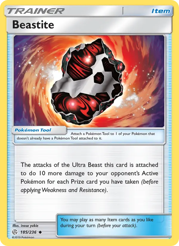Beastite, Pokémon card