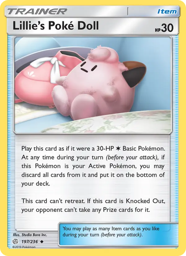 Lillie’s Poké Doll, Pokémon card