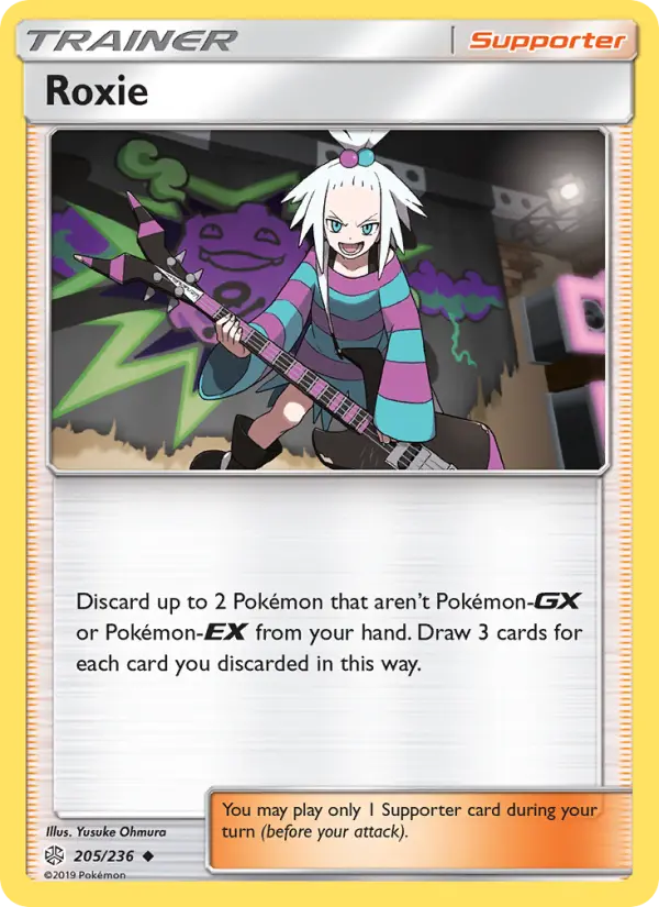 Roxie, Pokémon card